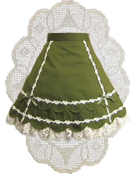 IW-Scallop Flared Skirt