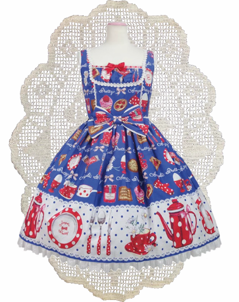 Angelic Pretty - French Cafe Switching JSK