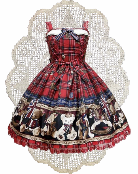 Angelic Pretty - British Bear JSK
