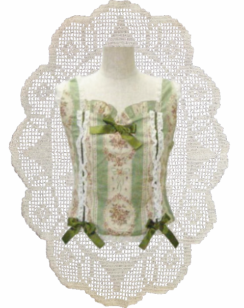 Metamorphose - Revival Bouquet Print Bustier (2010)